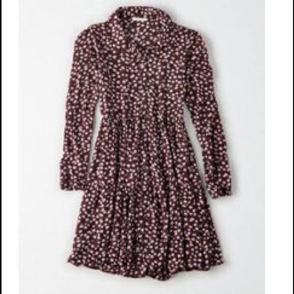 American Eagle Outfitters Dresses & Skirts - AE 🦅 Babydoll Shirt Dress
